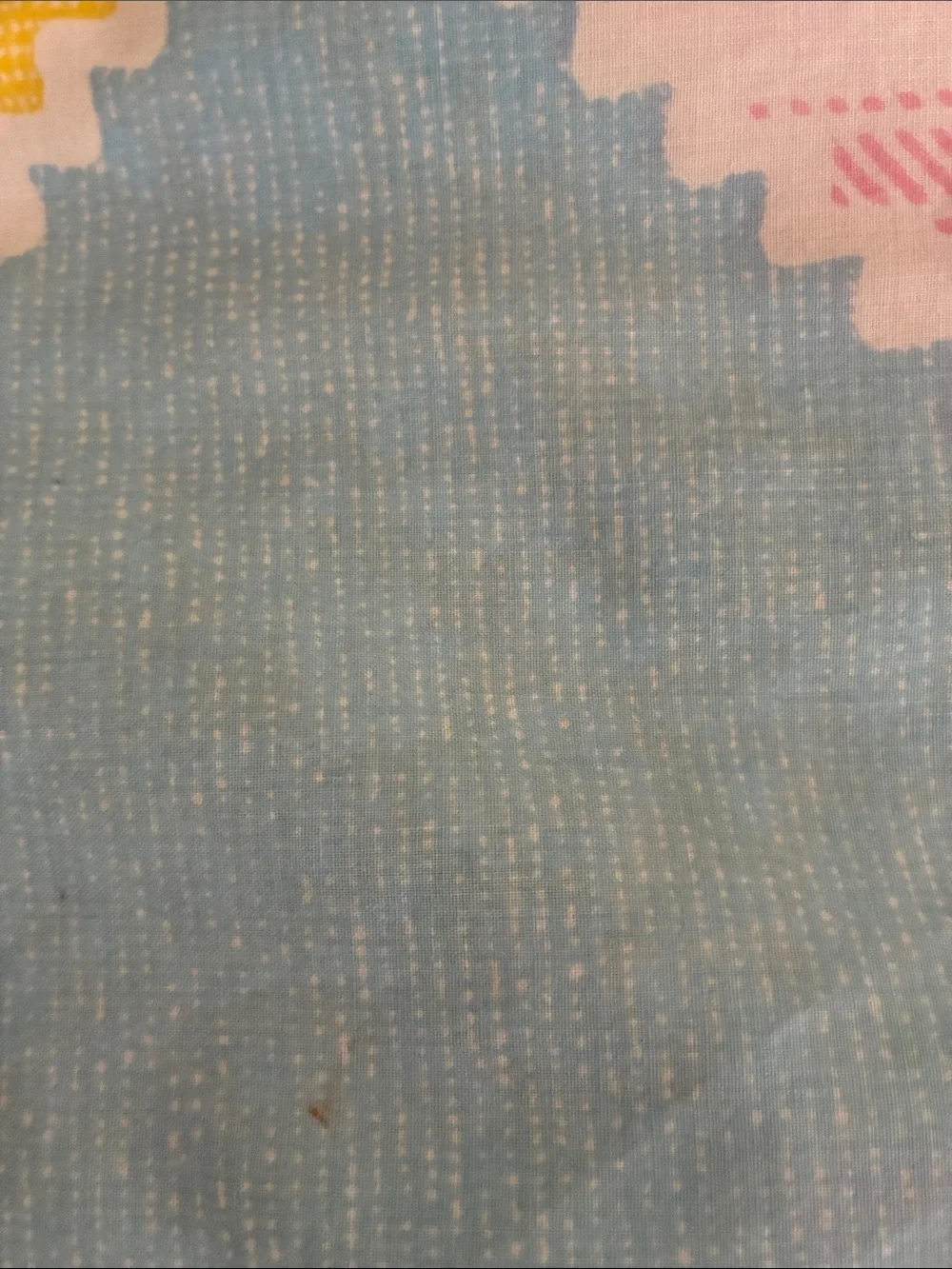 Perma Prest Sears Vintage 1960s 1970s Retro Patchwork Cottagecore Sheets FULL